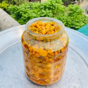 রোদে বানানো আম আদা রসুনের স্পেশাল আচার